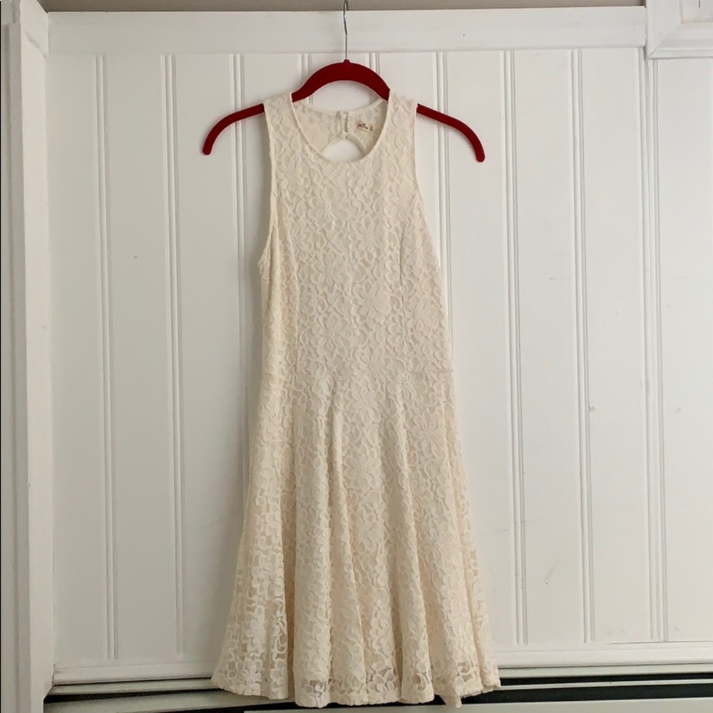 Hollister ivory dress